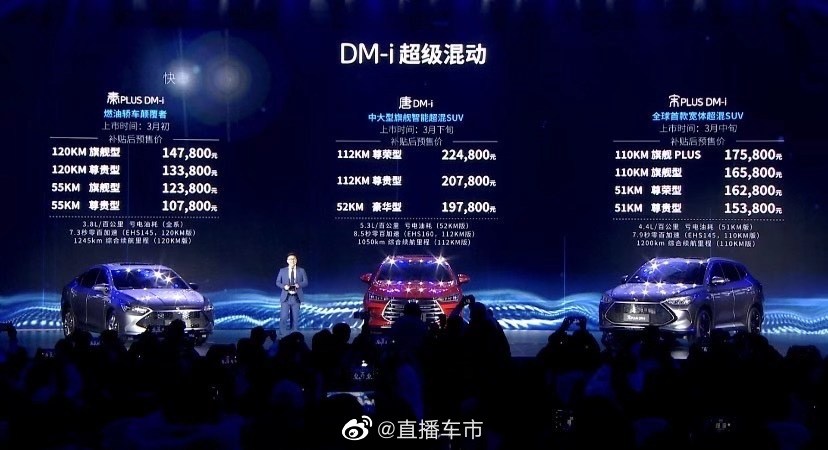 比亚迪DM-i超级混动 快 省 静 顺 绿 发布即量产……