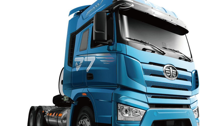 大阵仗！一汽解放携明星产品亮相广州车展