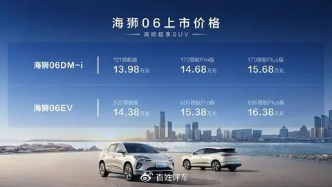 第五代DM技术、e平台3.0 Evo赋能 比亚迪海狮06北京上市