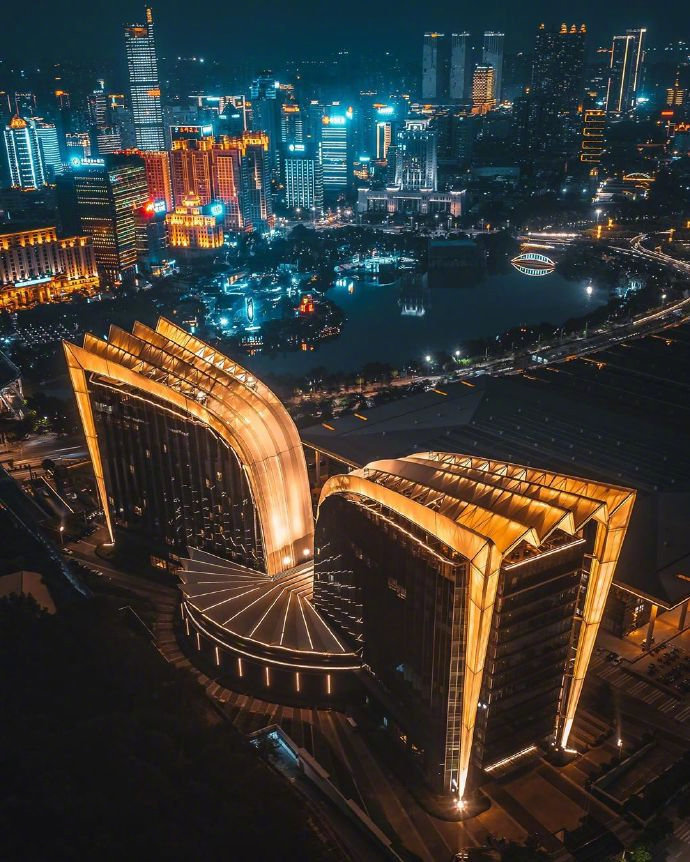 中国城市景观 | 南宁夜景_高清图集_新浪网