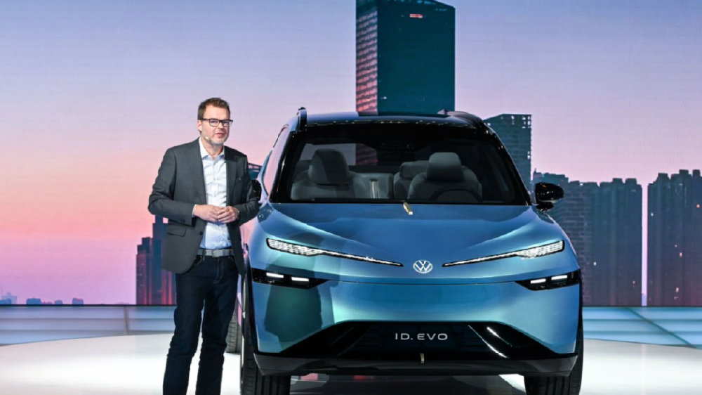 金标大众亮相 ID. EVO概念车 量产车将在2026年投产