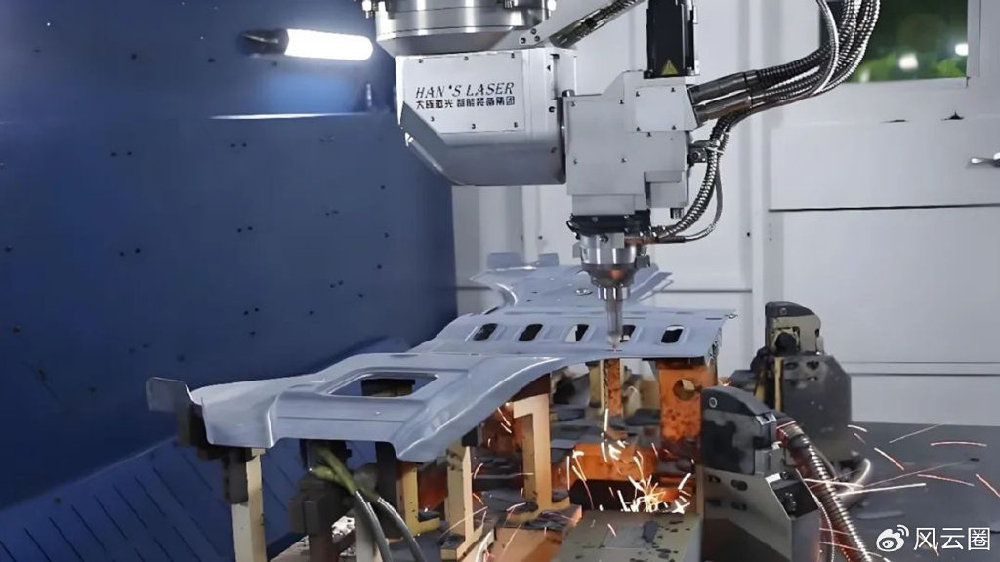 20年前还全靠进口，螺丝钉需3美元购买，如今只用43秒焊好一台车