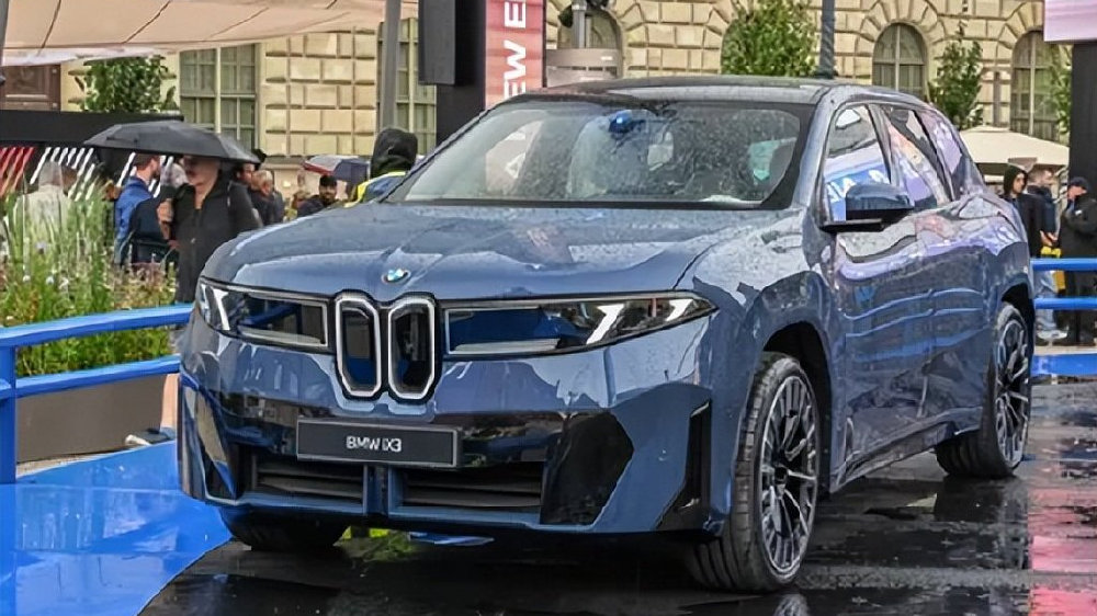 国产长轴版来了！全新宝马iX3专利图曝光，900km续航，配22寸轮毂