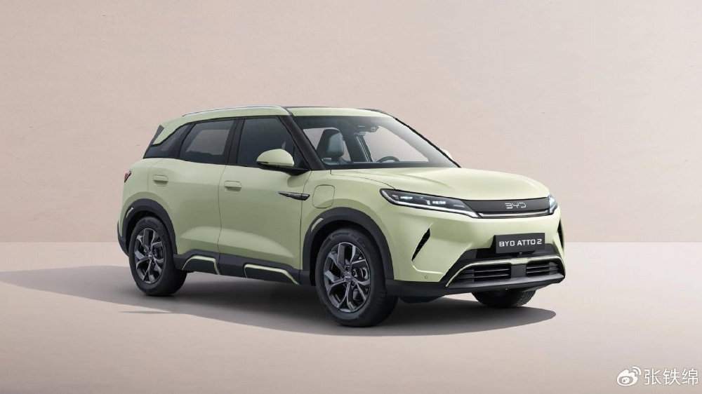 比亚迪元UP混动版来了，ATTO 2 DM-i官图发布，明年上市