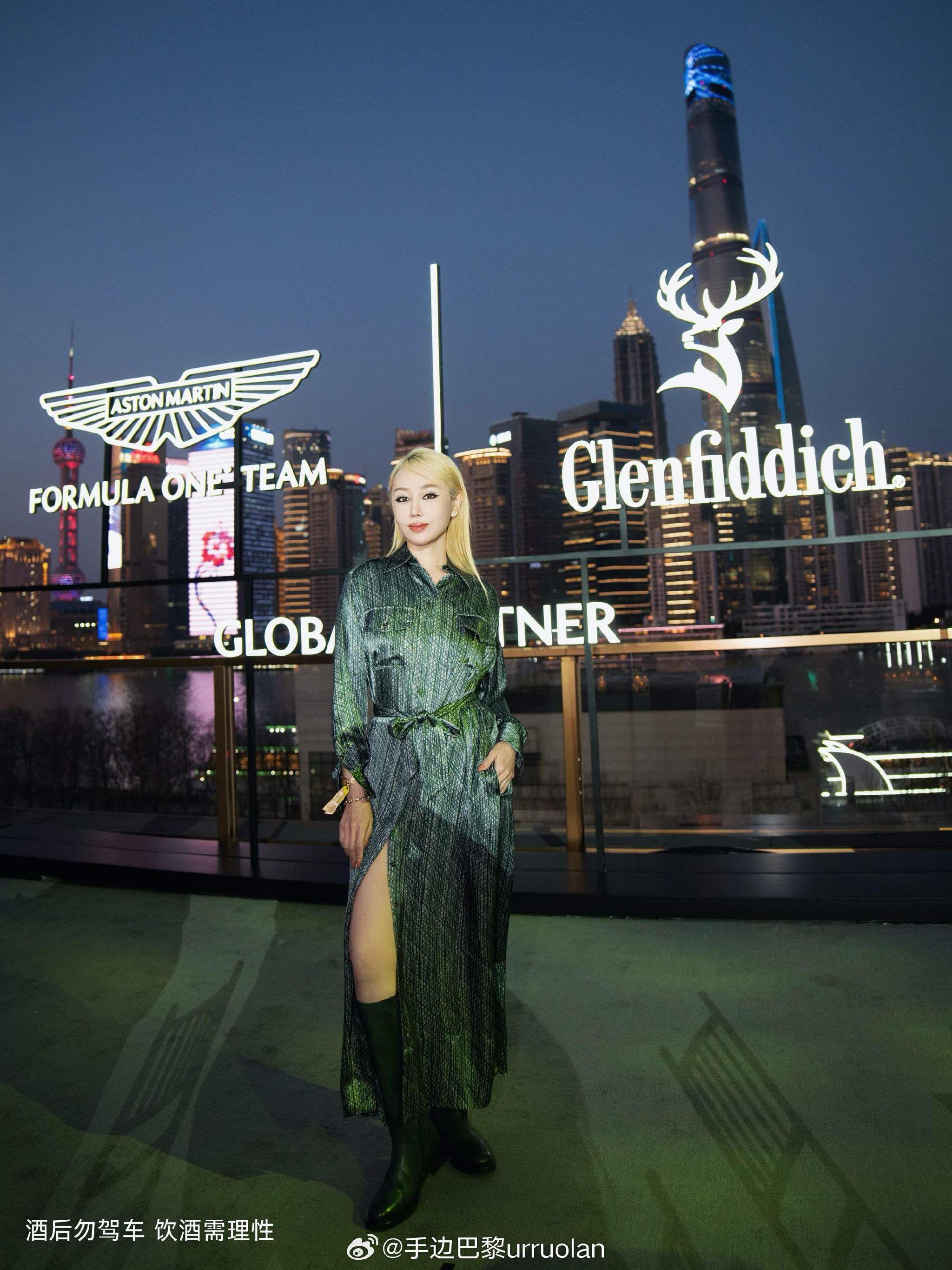 昨晚Aston Martin × 格兰菲迪派对 一场机械心脏与液态时光的对话
