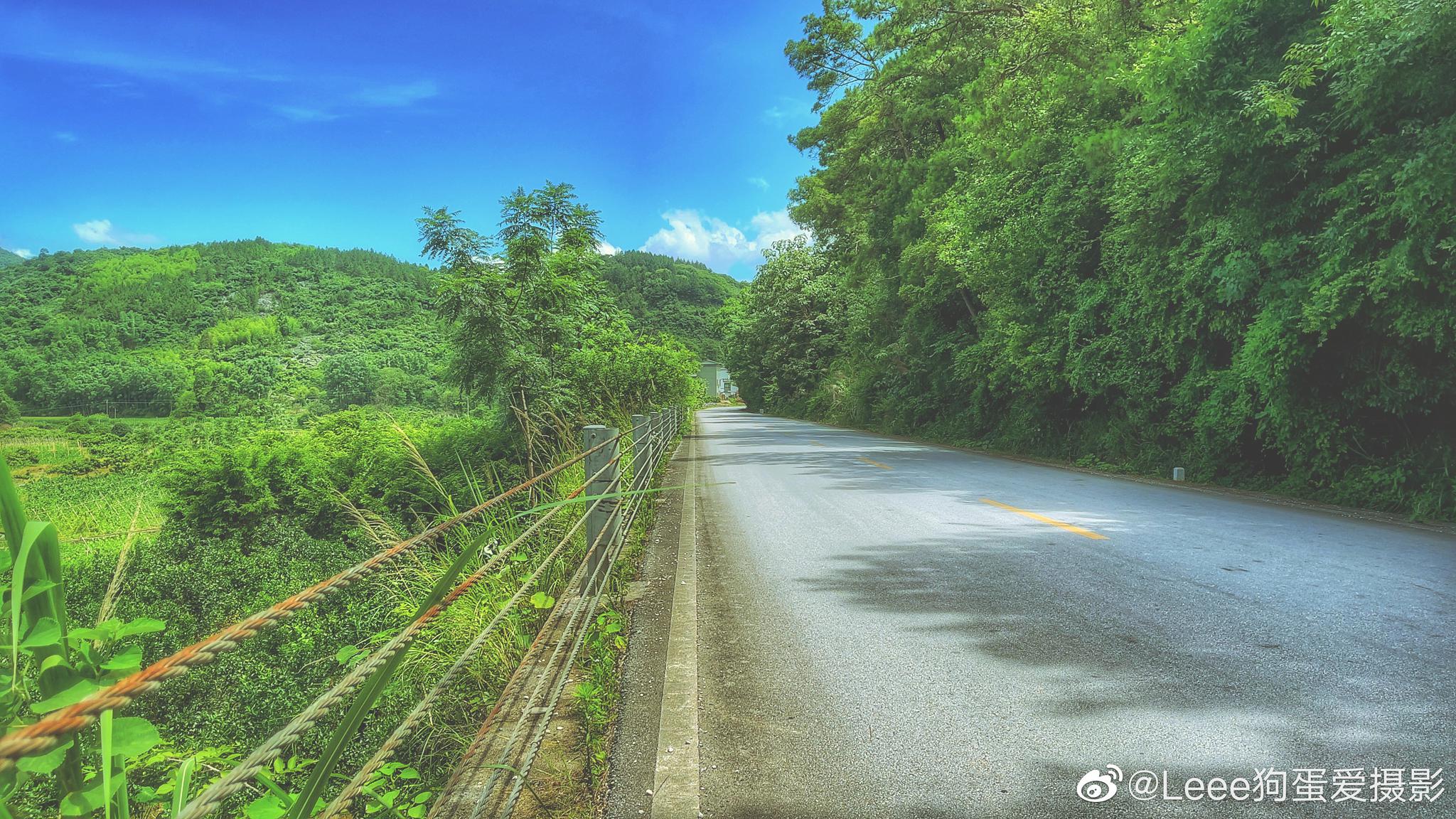 摩旅 美丽大兴线。 桂林至阳朔段，西塘村附近拍摄……