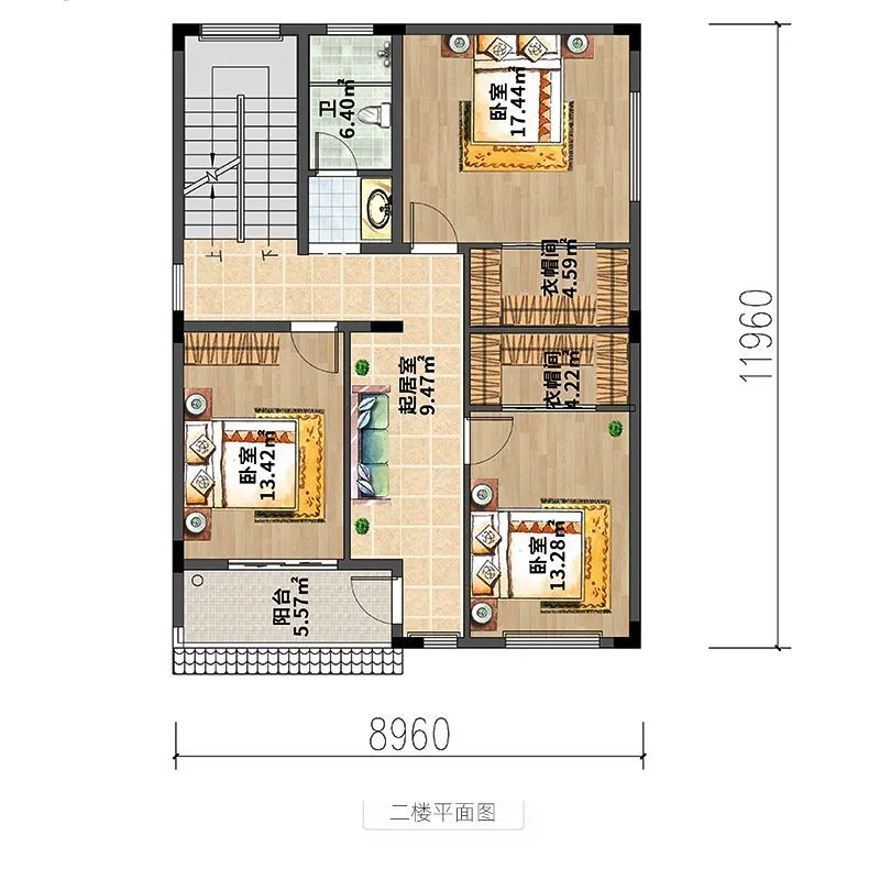 选来选去还是中式了，3款中式三层农村别墅，最适合农村建的房子