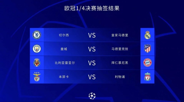 【欧冠抽签】英超与西甲火拼,利物浦拜仁会师半决赛?休闲区蓝鸢梦想 - Www.slyday.coM 【欧冠抽签】英超与西甲火拼,利物浦拜仁会师半决赛?休闲区蓝鸢梦想 - Www.slyday.coM