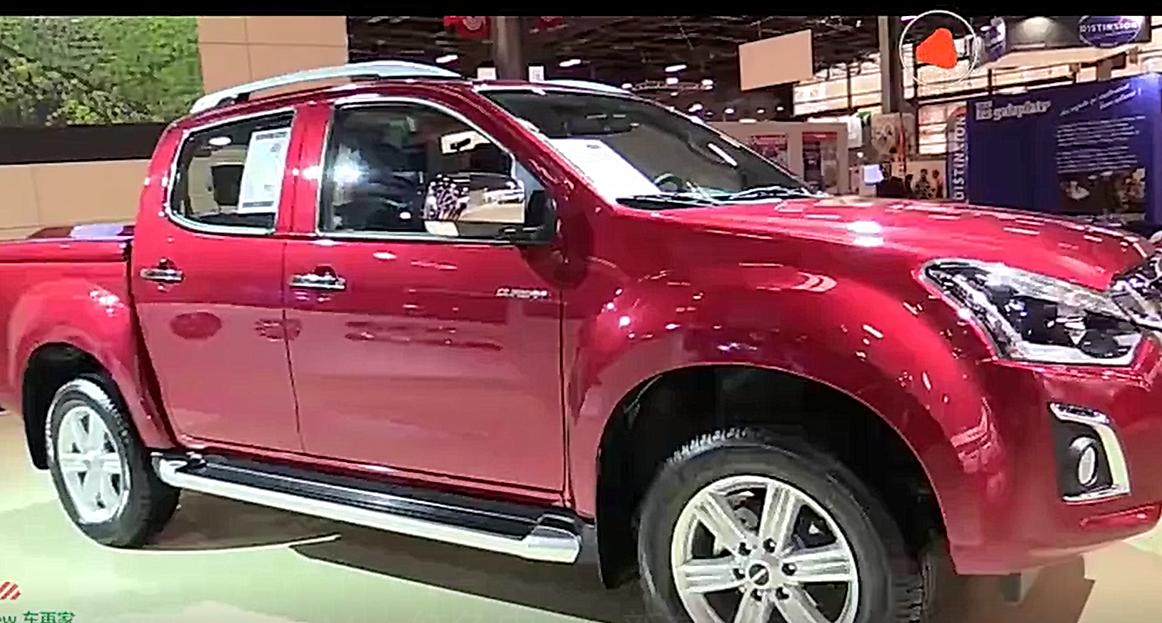 全新Isuzu D-Max 红色皮卡，新车抢先看