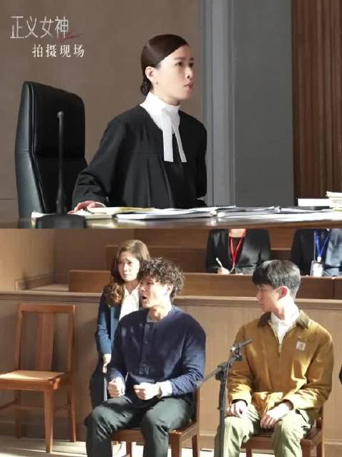 片场幕后大放送！言官@佘詩曼 这次不开庭改开课！