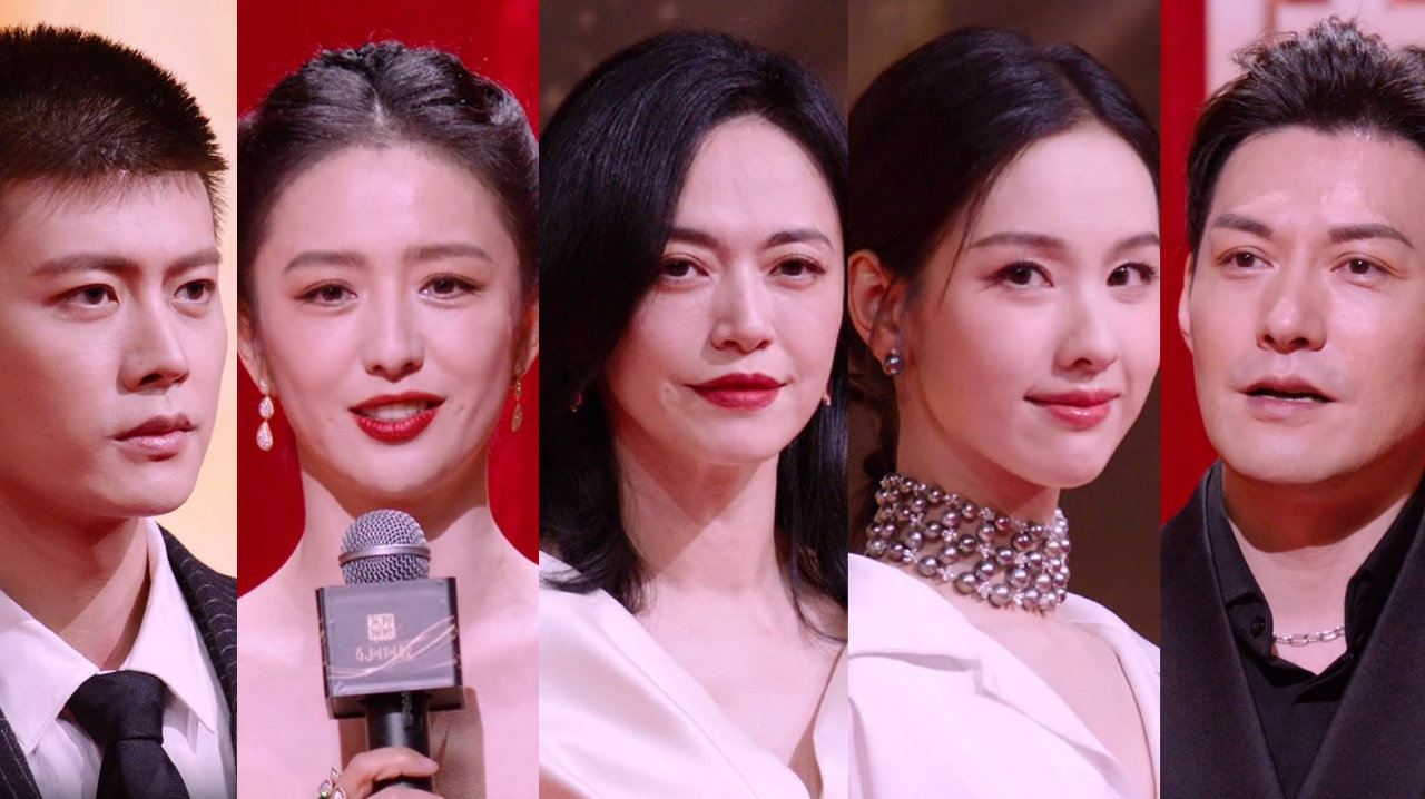 国剧盛典红毯：姚晨陈都灵优雅，任嘉伦发型瞩目，46岁严屹宽帅气