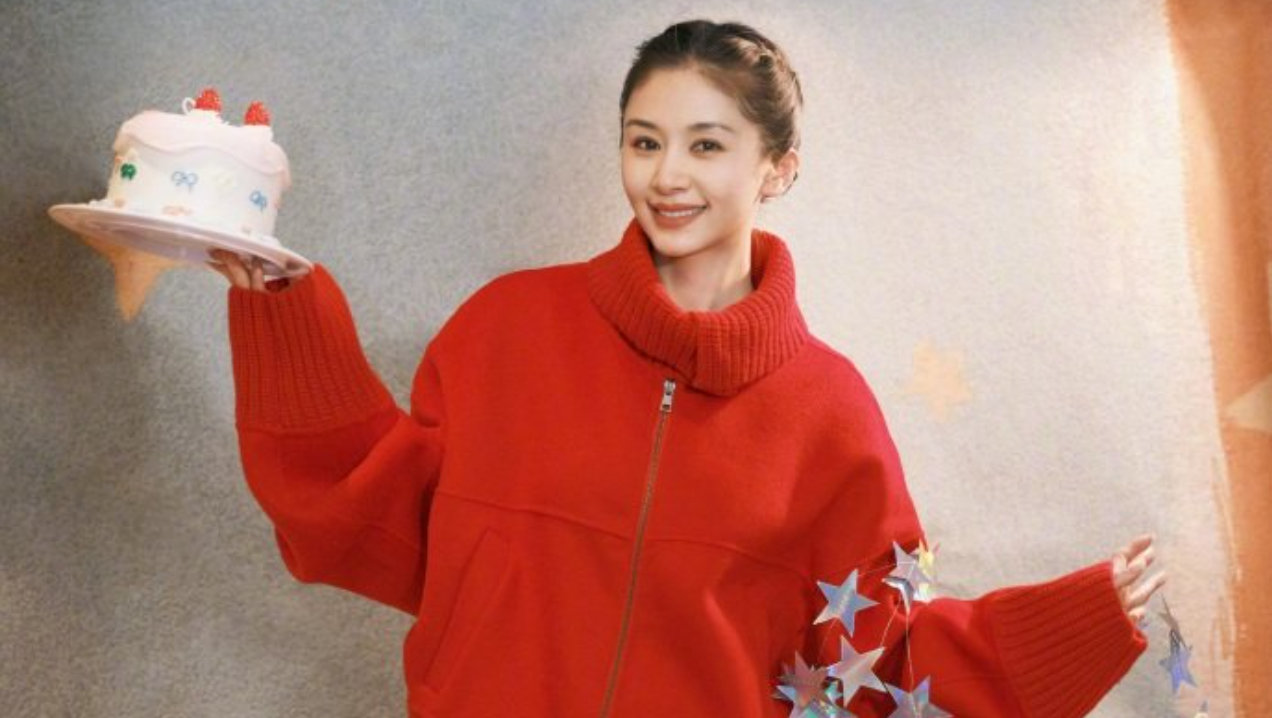 王子文 2026 生辰纪｜红衫星芒里，解锁时光不败的灵动生命力