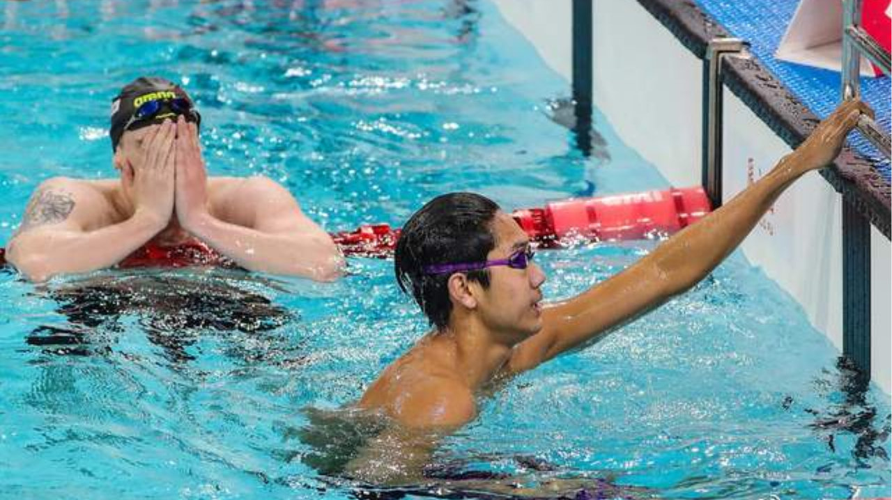 美国媒体：张展硕创冲刺分段成绩历史纪录，比孙杨经典一幕还逆天