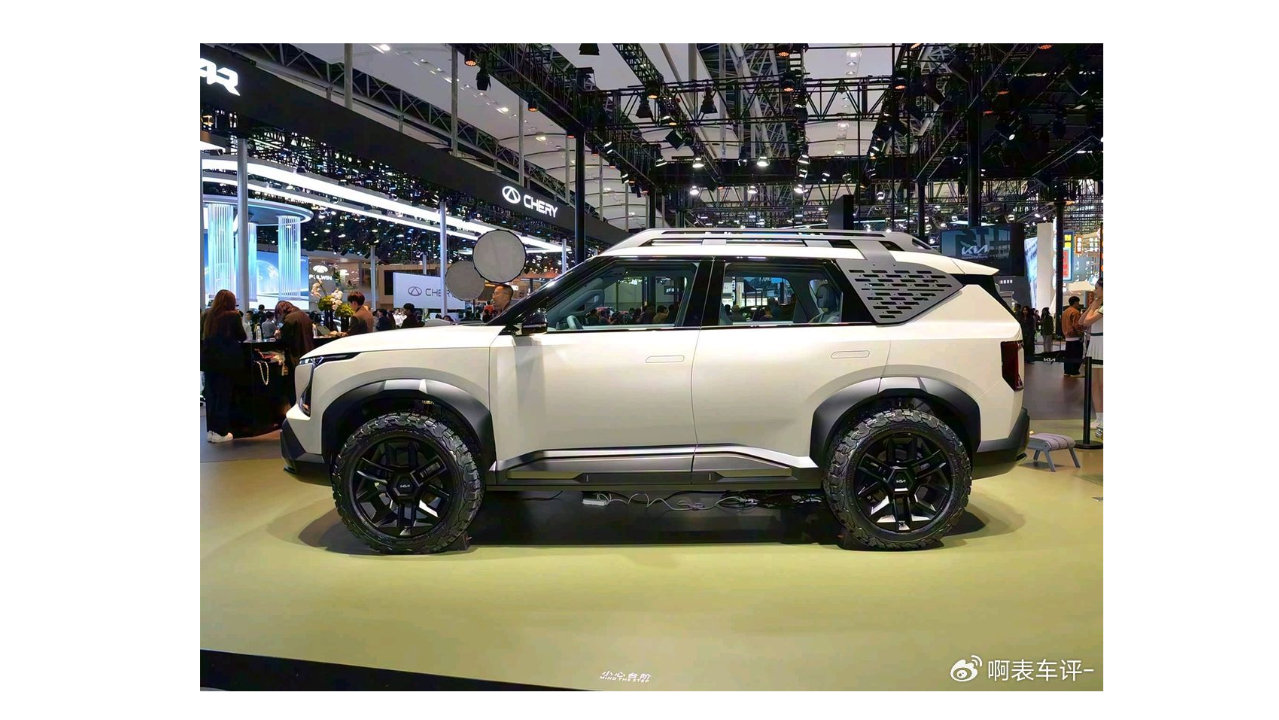 起亚EV5 Weekender亮相广州车展，户外探险新概念