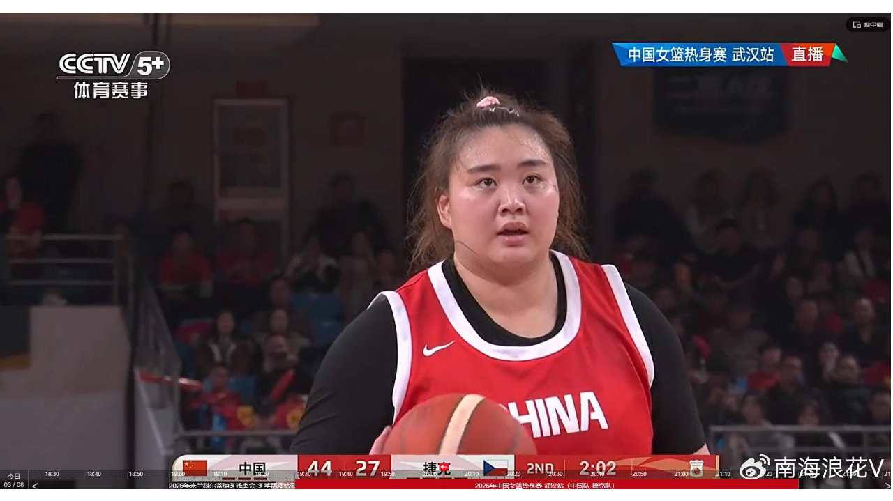 超预期！三场热身赛轰40分17板，力压张子宁，球迷：世资赛带上她