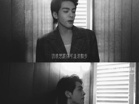曾舜晞《私有时刻》黑白镜头忧郁感爆棚，温柔声线诠释浪漫