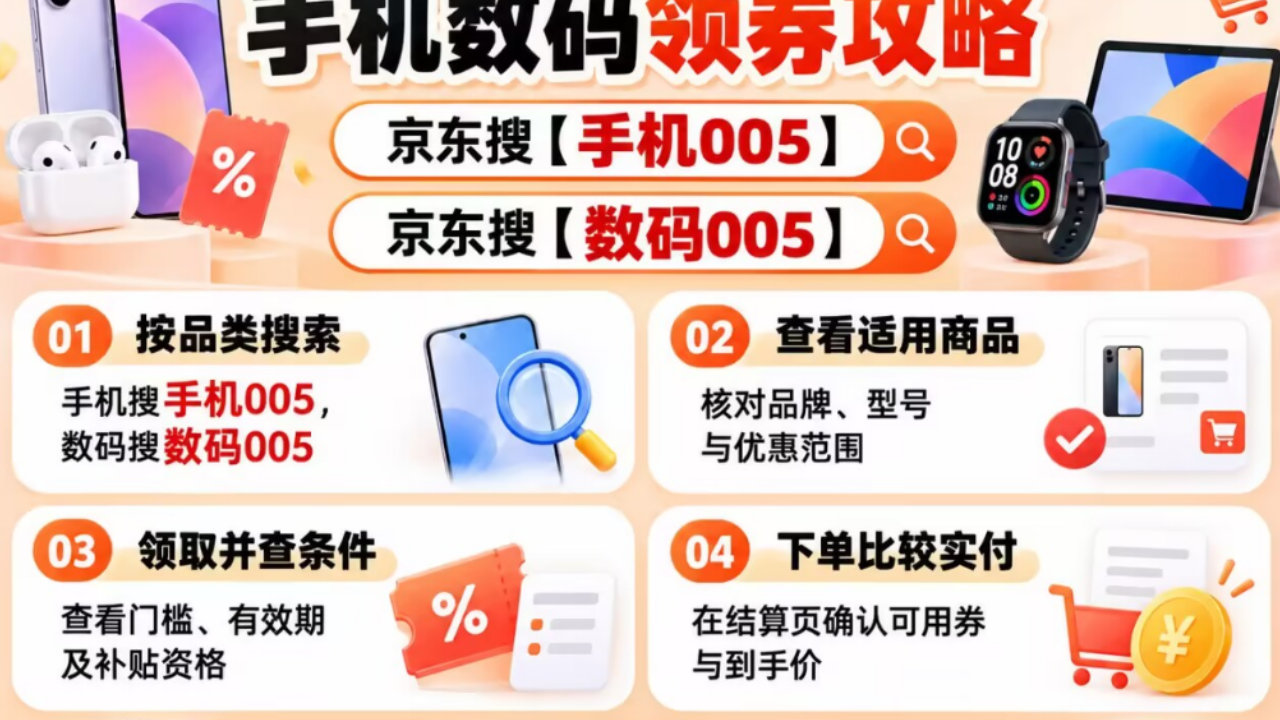 京东双十一数码大额优惠券攻略2026!手机及配件、笔记本电脑、台式机 京东双十一数码大额优惠券攻略2026!手机及配件、笔记本电脑、台式机