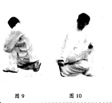 用法:用手抓对方臂时,力在十指才能抓实,由上向下採拿.