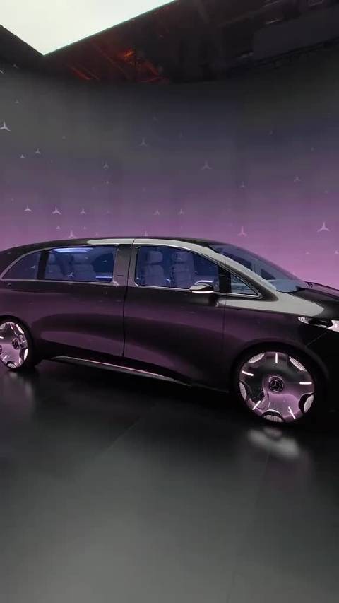 Vision V概念车，奔驰的纯电MPV要来了！