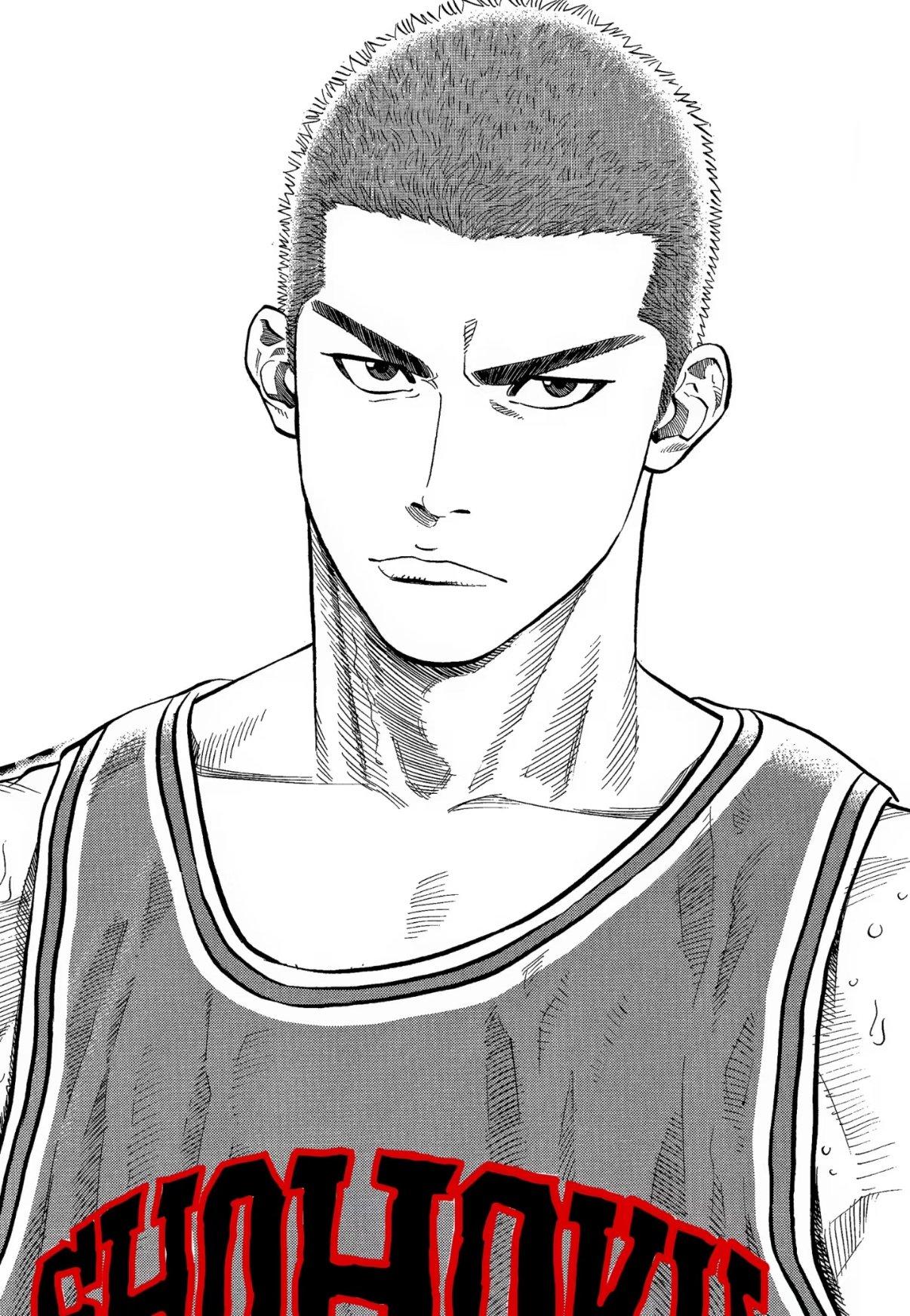 4 月 1 日是「灌篮高手」樱木花道的生日，漫画原画简直帅的很超过