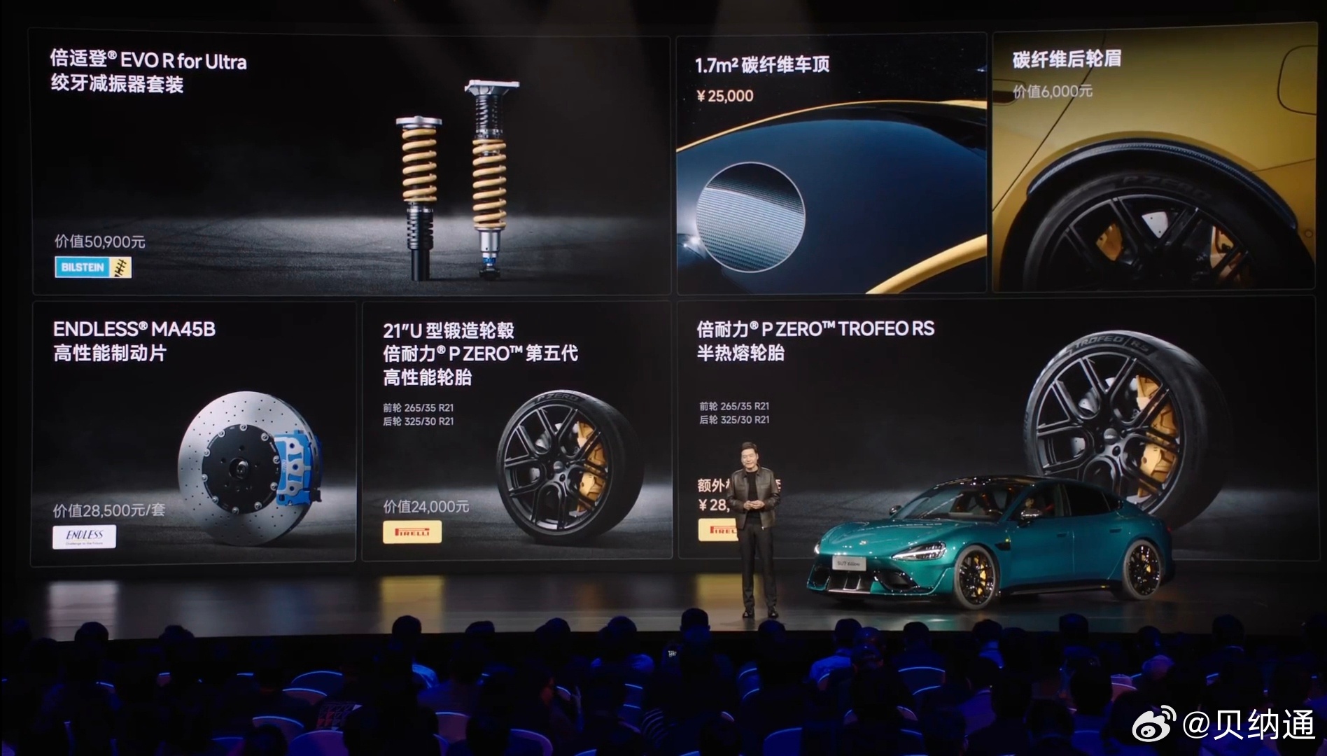 小米SU7 Ultra闪亮登场啦!