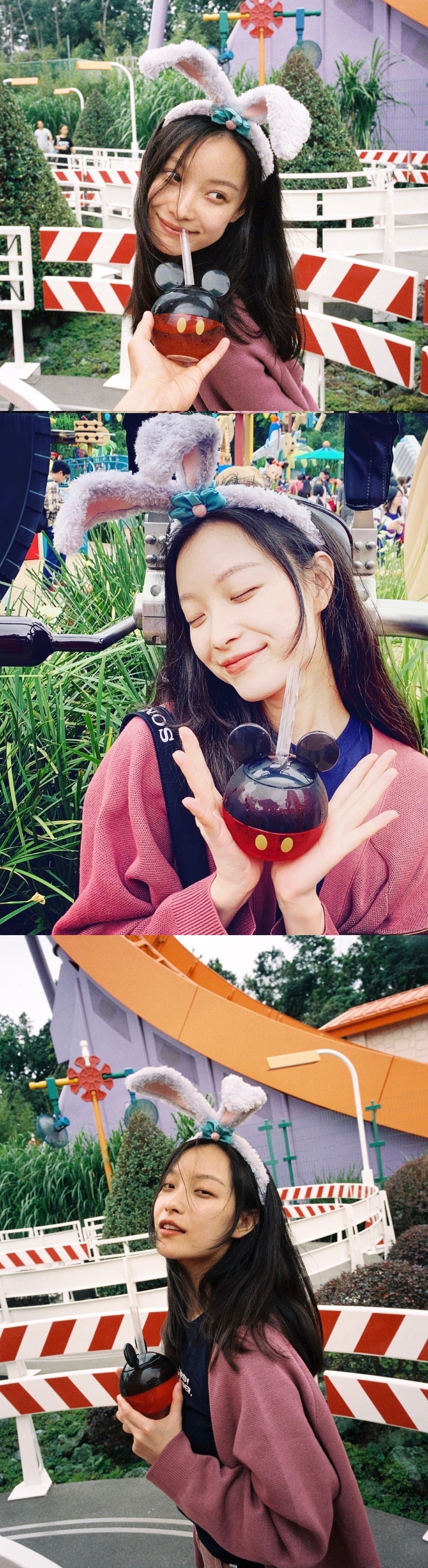 倪妮-迪士尼拍照姿势合集get7892_高清图集_新浪网
