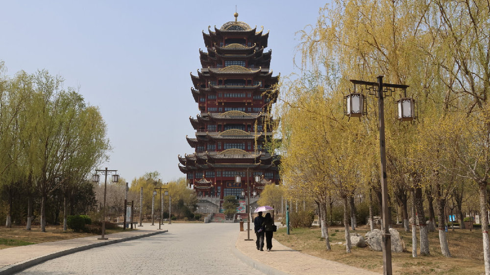 滨州黄河楼：见证黄河壮丽，领略城市风光