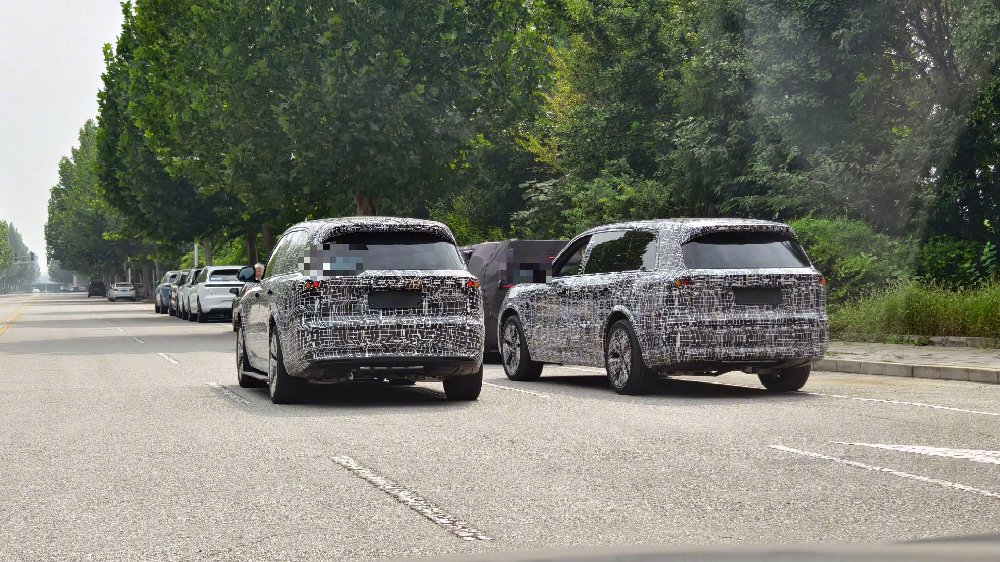 全新理想L9曝光！超大电池+后轮转向？