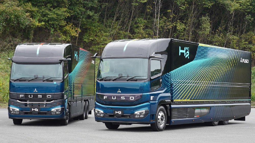 三菱扶桑全球首发两款氢动力概念车