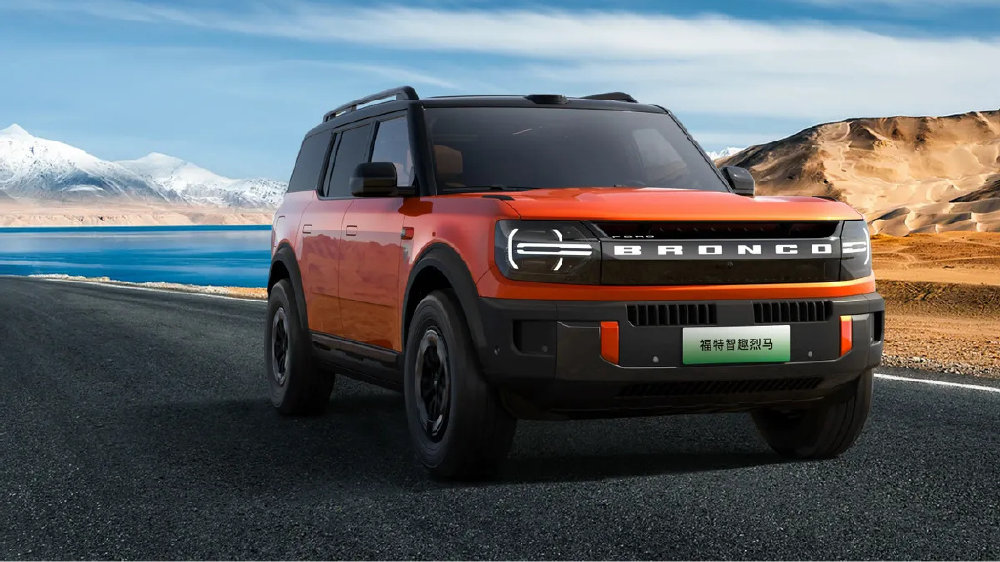 江铃福特智趣烈马亮相，激光雷达+四驱系统+纯电/增程双动力