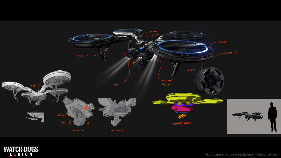 看门狗 军团 游戏美术背后的故事 育碧概念设计师leo Li独家专访