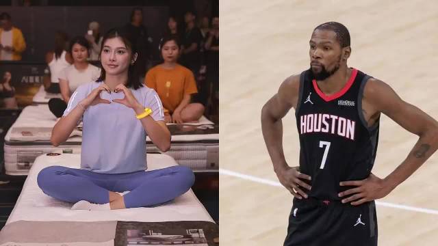 神仙联动！吴艳妮为NBA球星杜兰特拉票，杜兰特现身回应说谢谢