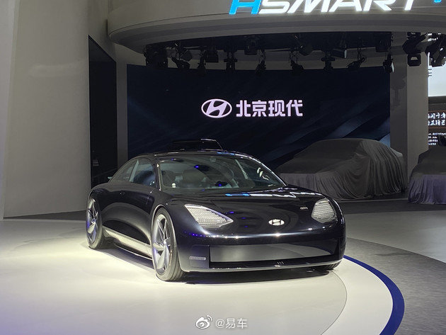 现代纯电概念车Pophecy Concept国内首秀