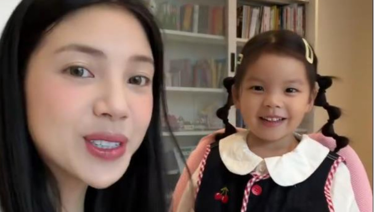 网红兜儿女儿像韩安冉女儿小猪妹？兜儿回应：她们两姐妹都是一个爸爸