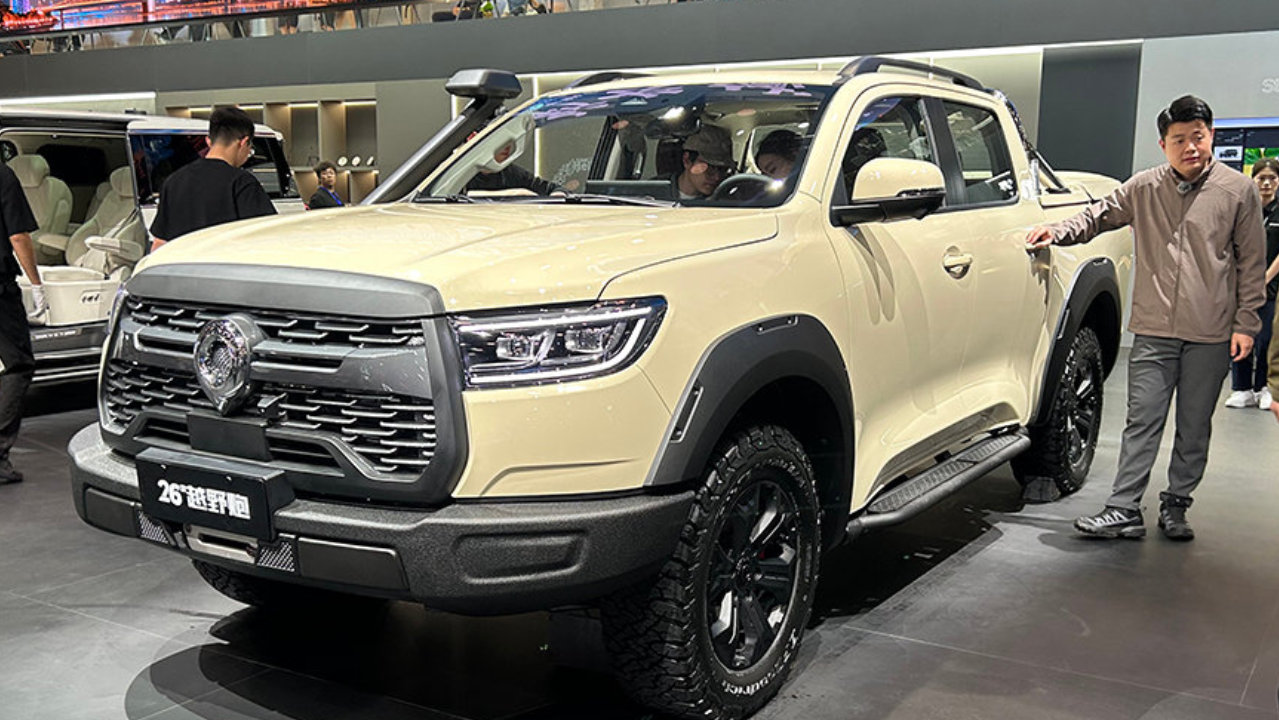 2025广州车展丨三线并进 2026款长城炮上市9.98万元起售