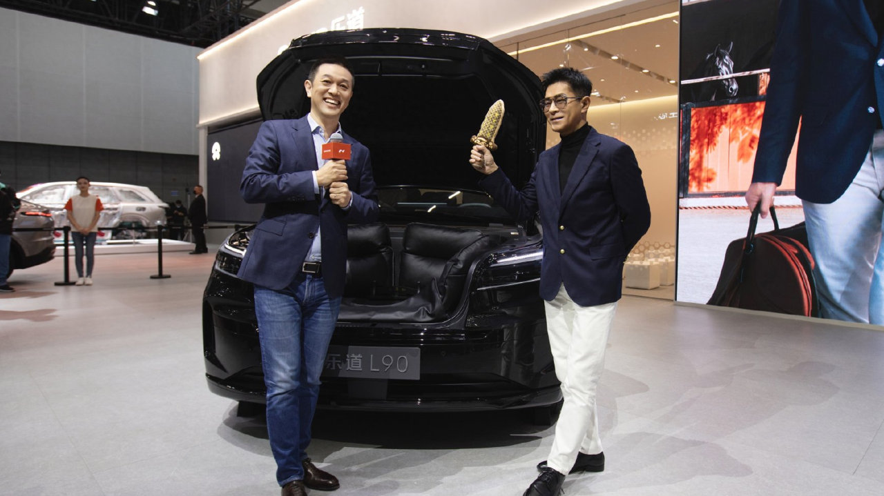 古天乐助阵广州车展！乐道L90黑骑士特别版耀世登场
