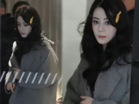 迪丽热巴Hi6路透曝光，黑长直造型梦回乔晶晶