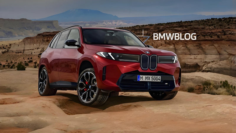 全新一代宝马X5假想图！新时代设计语言，氢燃料动力有望上车