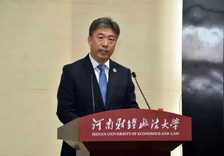 河南财经政法大学举行2022级新生开学典礼