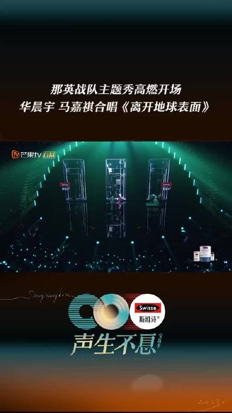“我甩掉地球，地球甩掉，只要越跳越高”那英战队主题秀高燃开场，华晨宇  
