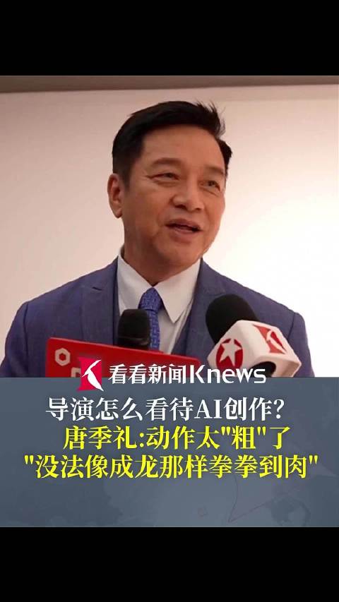 唐季礼:AI没法像成龙那样拳拳到肉 让人手心冒汗
