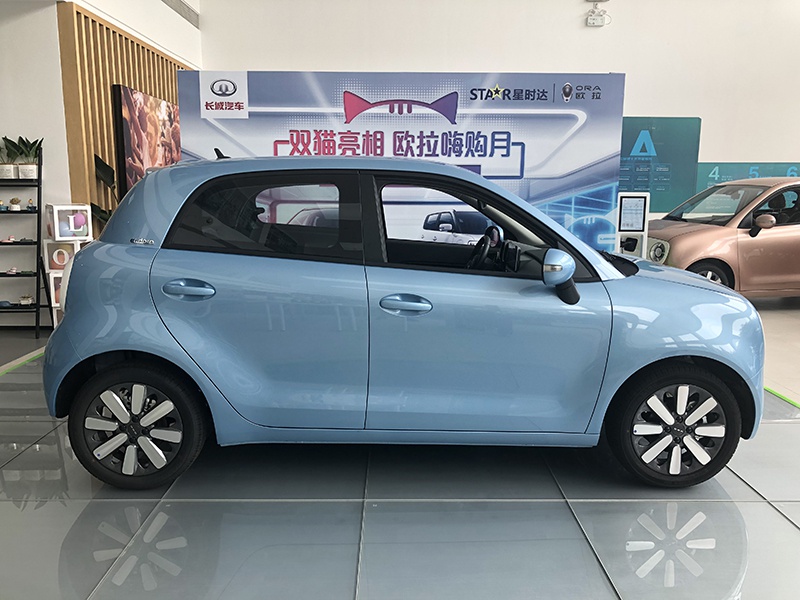 欧拉2021款价格图片,欧拉闪电猫2021款 抢先看2021款欧拉黑猫实拍 超可爱的代步车