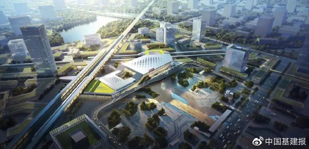 中建三局一公司中标苏州市首个“站城”融合高铁枢纽|汾湖|枢纽|苏州市_新浪新闻