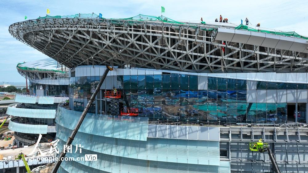海口国际免税城项目建设有序推进|商业中心|海口|项目_新浪新闻