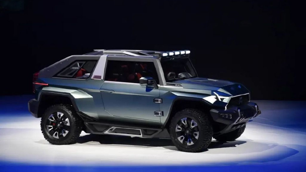 东风猛士、哈弗H-DOG，越野车也“通电”