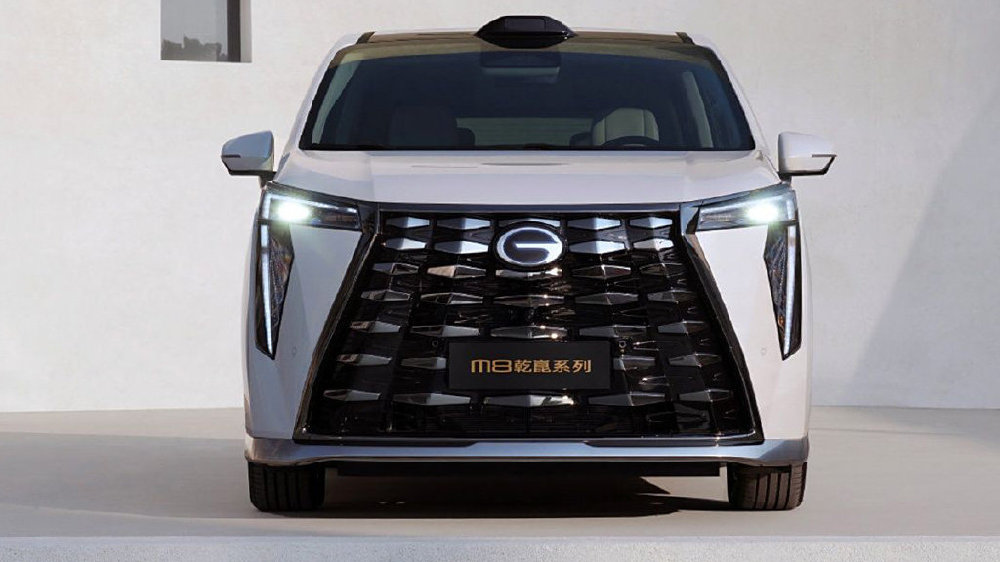 广汽传祺M8乾崑系列官图发布，外观很霸气，侧滑门，2+2+3座椅