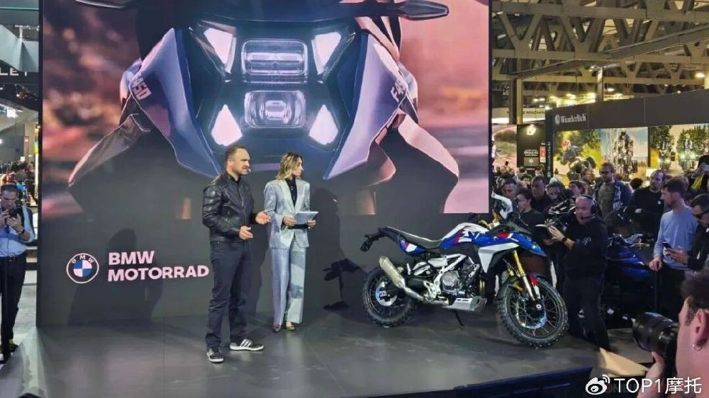 米兰车展丨宝马F450GS发布，离心式离合器堪比快排