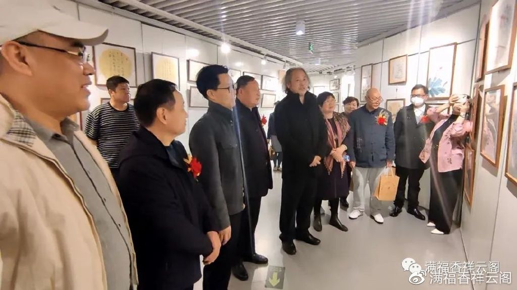 2023第二届中国诗书画名家展——顾德运、张香荣书画作品展休闲区蓝鸢梦想 - Www.slyday.coM