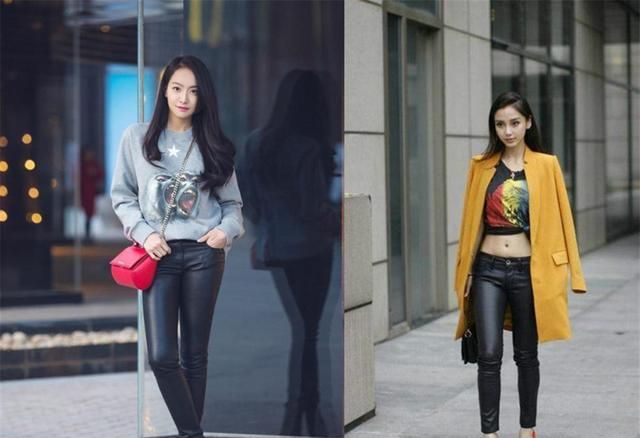皮裤是时尚黑洞?那是你不会驾驭,看看这些女星怎么穿的