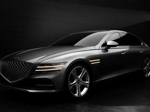 外观内饰采用最新家族风格，捷尼赛思G80官图发布